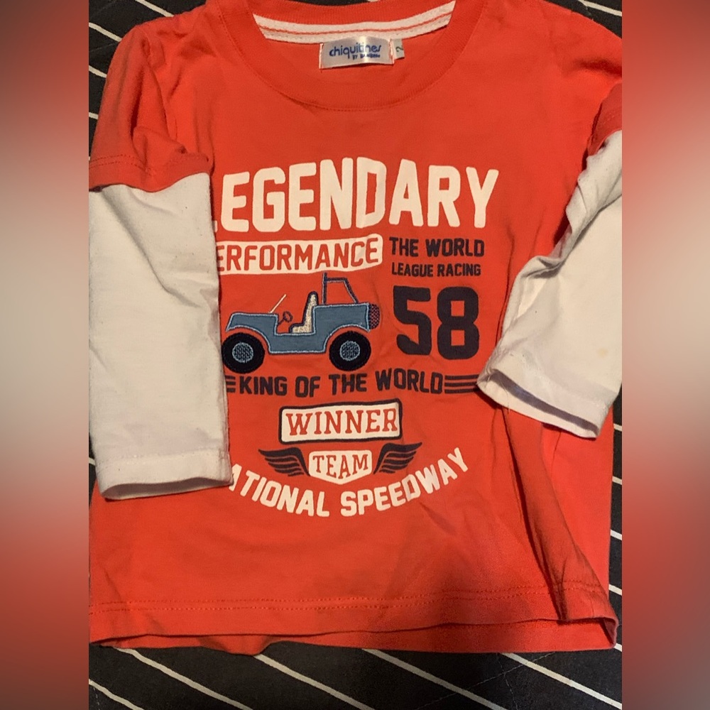 Long Sleeve Toddler Shirt